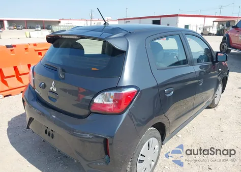 2024 Mitsubishi Mirage Es/Le из США, поврежденный, VIN ML32AUHJ2RH021976